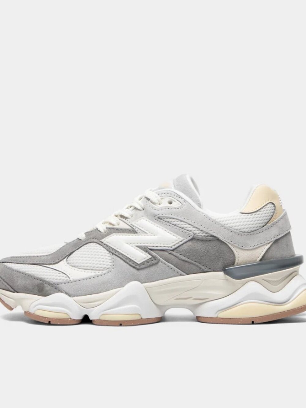 New Balance Neutral Grey 9060 Sneakers - Beige/Gray